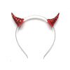Glitter Devil Horn Headband