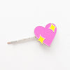 Sparkle Heart Emoji Bobby Pin