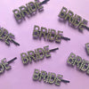 Bridal Elektra Crystal Word Bobby Pin