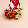 Jora Cabbage Rose, Hydrangea and Succulent Bouquet