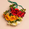 Jora Cabbage Rose and Succulent Crown