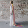 Over the Rainbow Tulle Bridal Cape