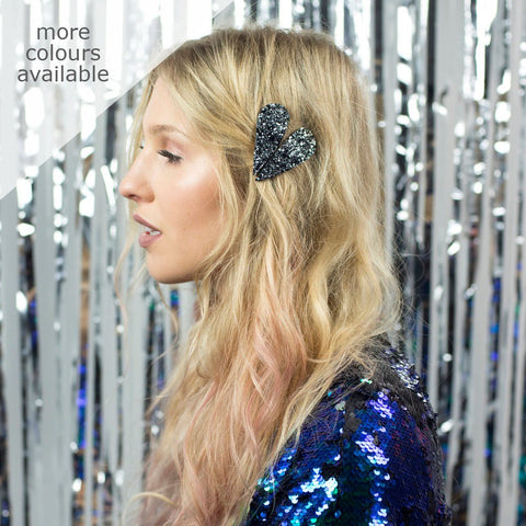Glitter Snap Clips